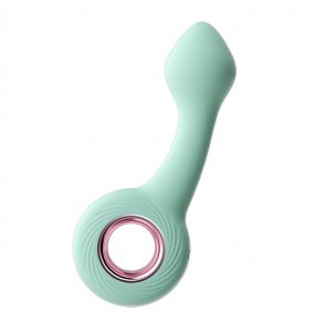 MizzZee - Peach Heart Anal Massager (Chargeable - Green)